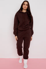 Sky Chocolate Fleece Back Jogging Trouser