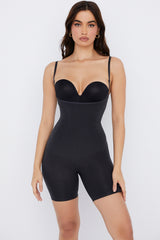 Mid Thigh Sculpting Bodysuit Ink