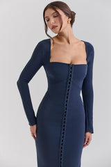 Corinthia Midnight BodyCon Maxi Dress