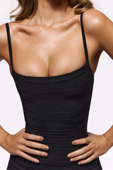 The Body Black Bandage Top