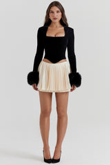 Catriona Black Velvet Corset