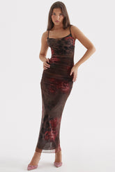 Nalini Printed Maxi Dress
