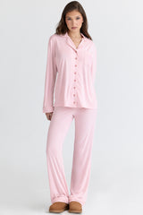 Classic PJs Pink Soft Modal Pajama Set