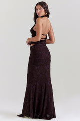 Adrielle Cocoa Midi Skirt