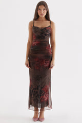 Nalini Printed Maxi Dress