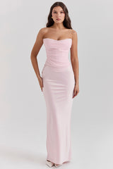 Georgie Ballerina Pink Strapless Corset