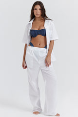 Maiko White Oversized Shirt