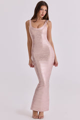 The OG Rosé Bandage Maxi Dress - Limited Edition