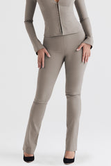Laurel Smoke High Waisted Trousers