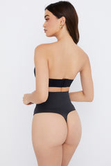 Sculpting High Waist Thong Ink