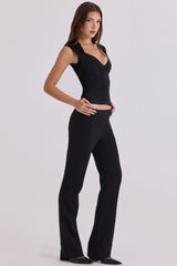 The Icon Black Bandage Top