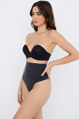 Sculpting High Waist Thong Ink