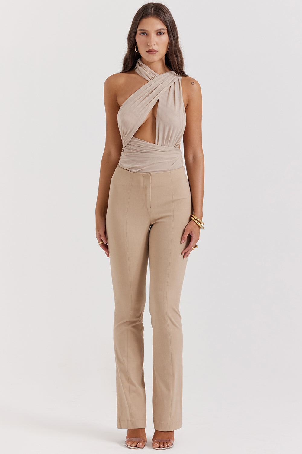 Cai Ecru Trousers