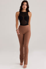 Laurel Toast High Waisted Trousers