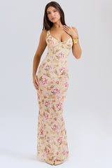 Robina Honeyflower Print Maxi Dress