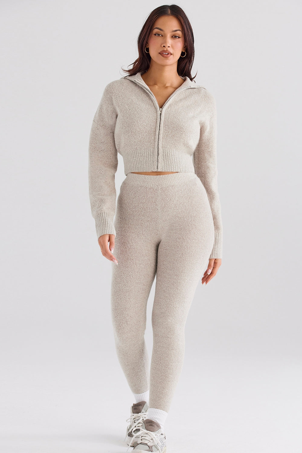 Sydney Opal Ribbed Knit Leggings