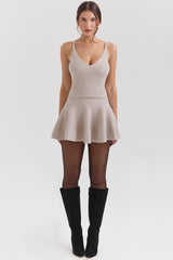 Leigh Biscuit Wool Cashmere Camisole Top