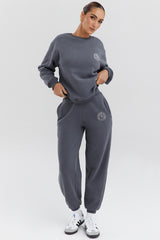 Coast Slate Fleece Back Jogging Trousers