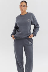 Haze Slate Crew Neck Sweatshirt