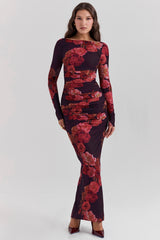Lanetta Romantic Floral Maxi Dress