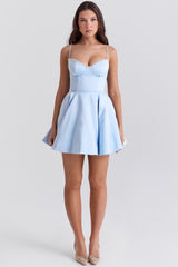 Minimoiselle Cinderella Blue Tulle Mini Dress